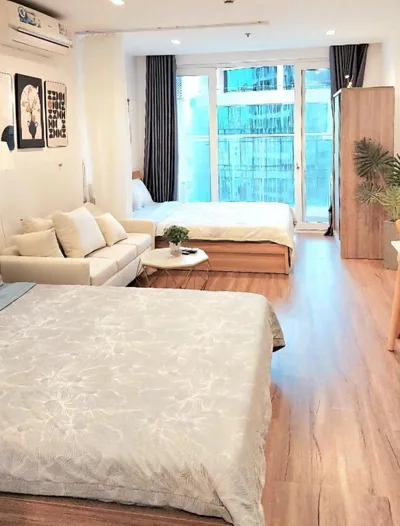 Deluxe Queen Room with Two Queen Beds — Thuỷ Sky1